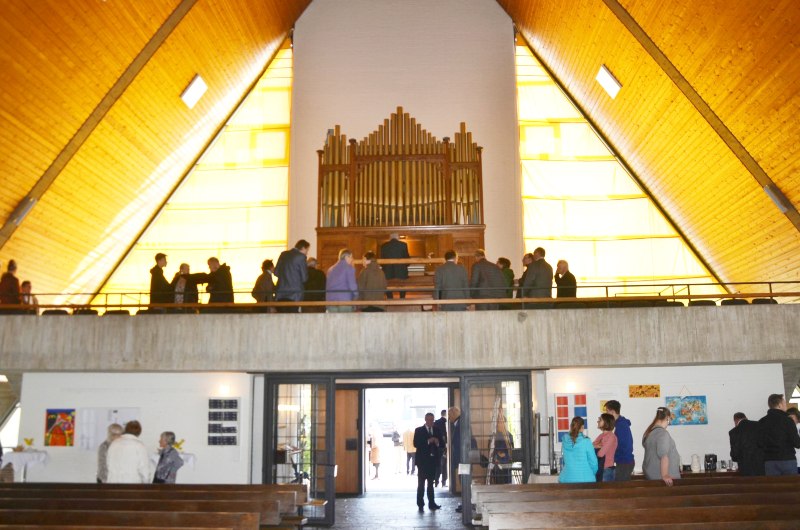 Organ after installation